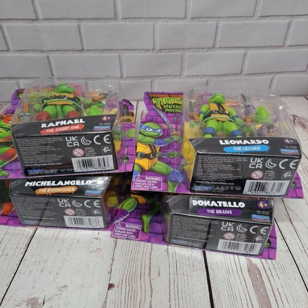 Teenage Mutant Ninja Turtles Mutant Mayhem Action Figures 4-Pack: Raphael Leonar